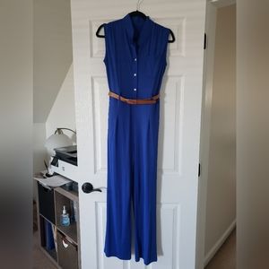 Women's Blue Jumpsuit